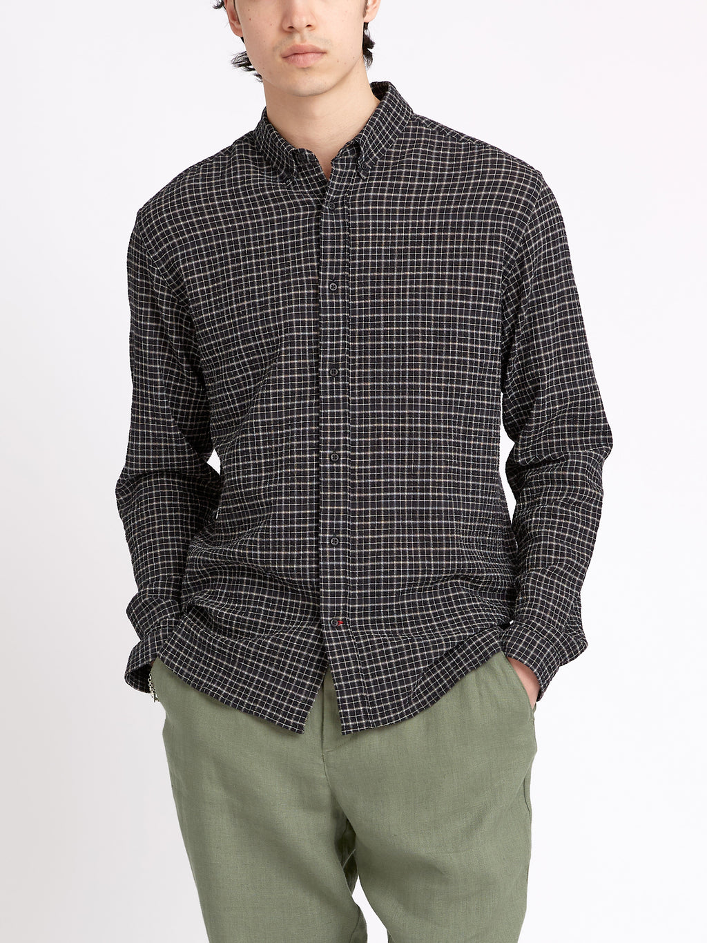  Brook Shirt Priory Black