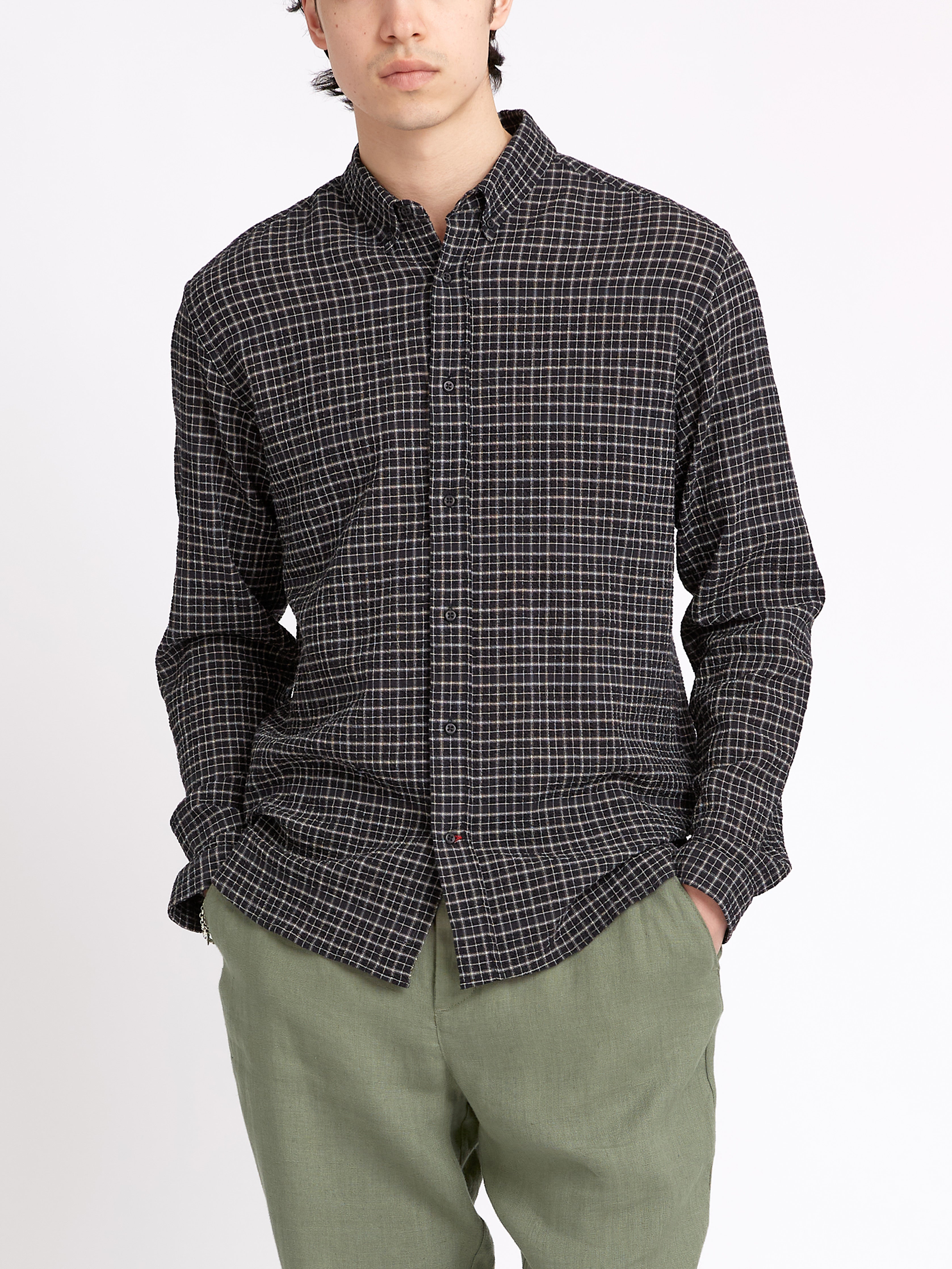  Brook Shirt Priory Black