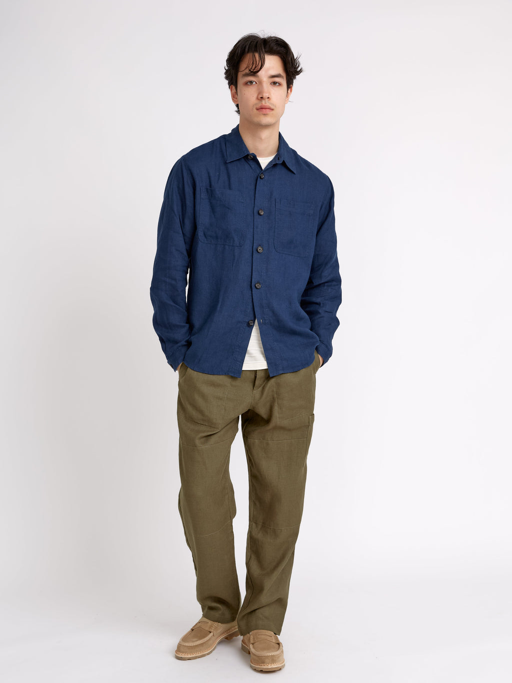  Treviscoe Shirt Coney Navy