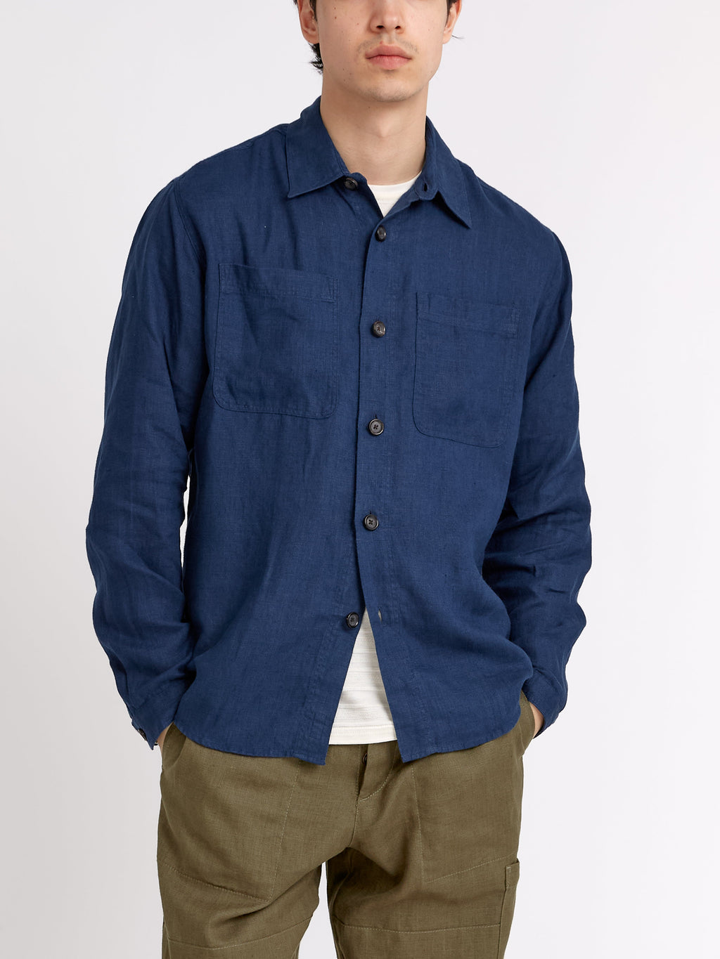  Treviscoe Shirt Coney Navy