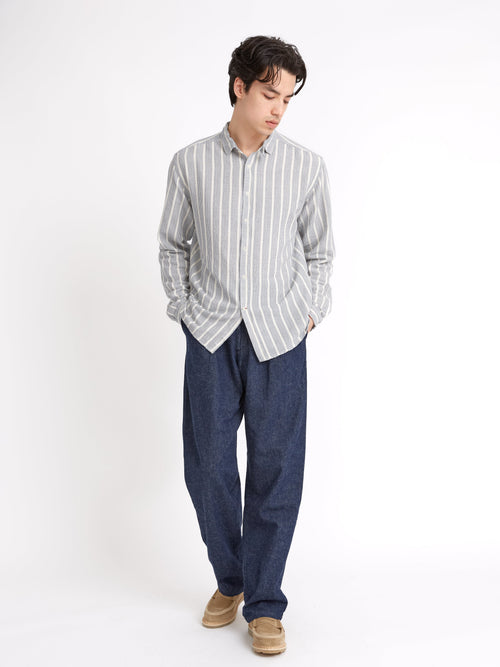  Clerkenwell Tab Shirt Barlow Blue