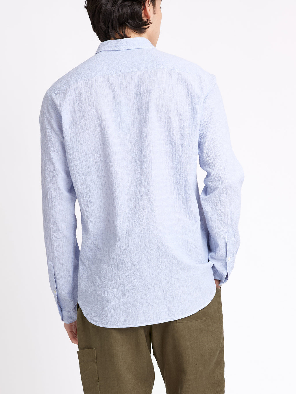  Clerkenwell Tab Shirt Hughes Blue