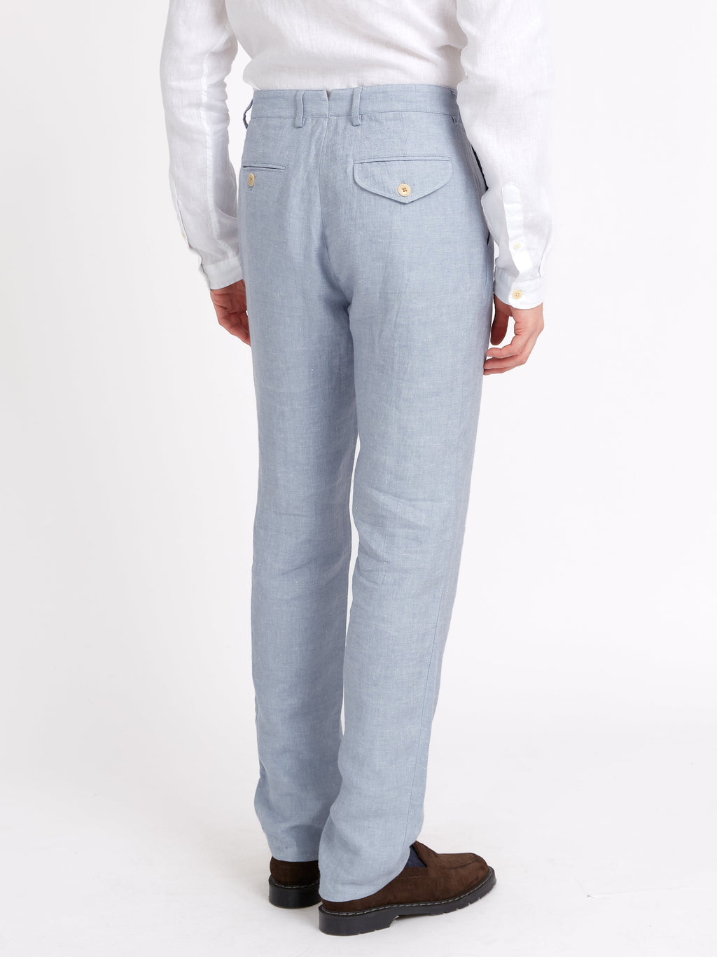  Fishtail Trousers Drescher Blue