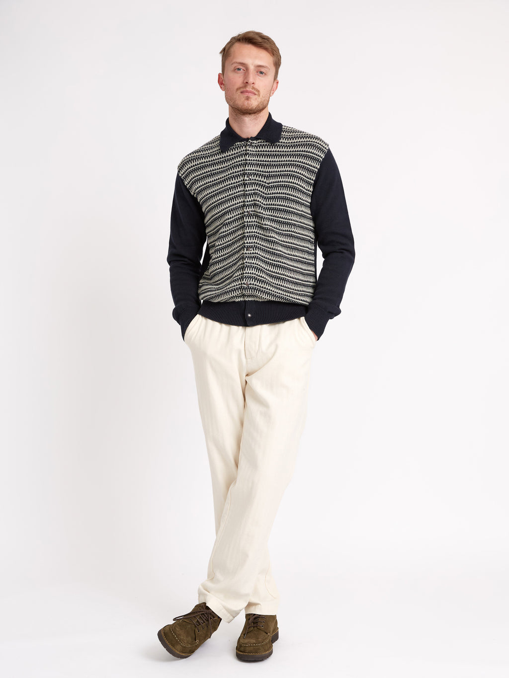  Drawstring Trousers Cairnes Ecru