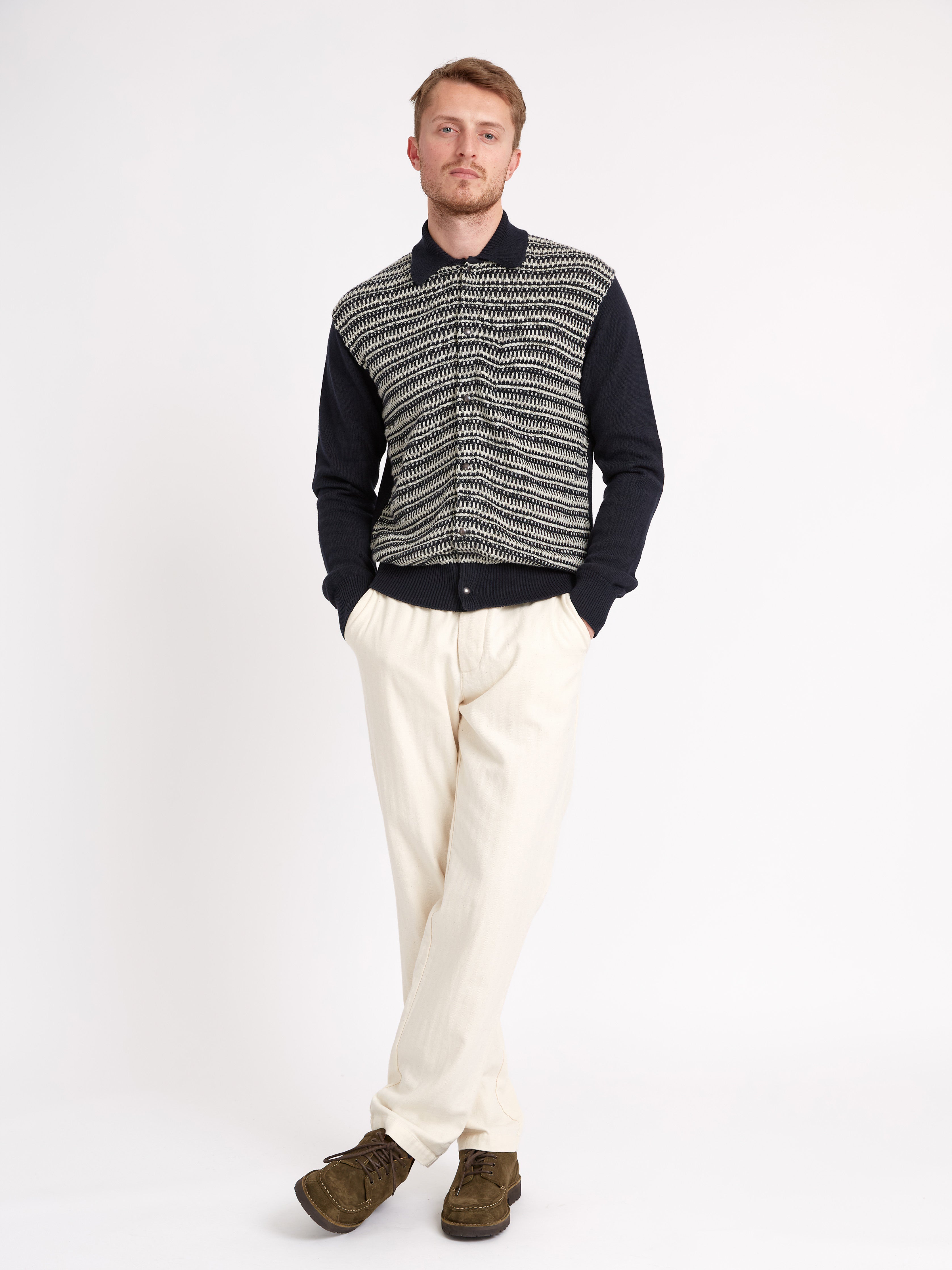  Drawstring Trousers Cairnes Ecru