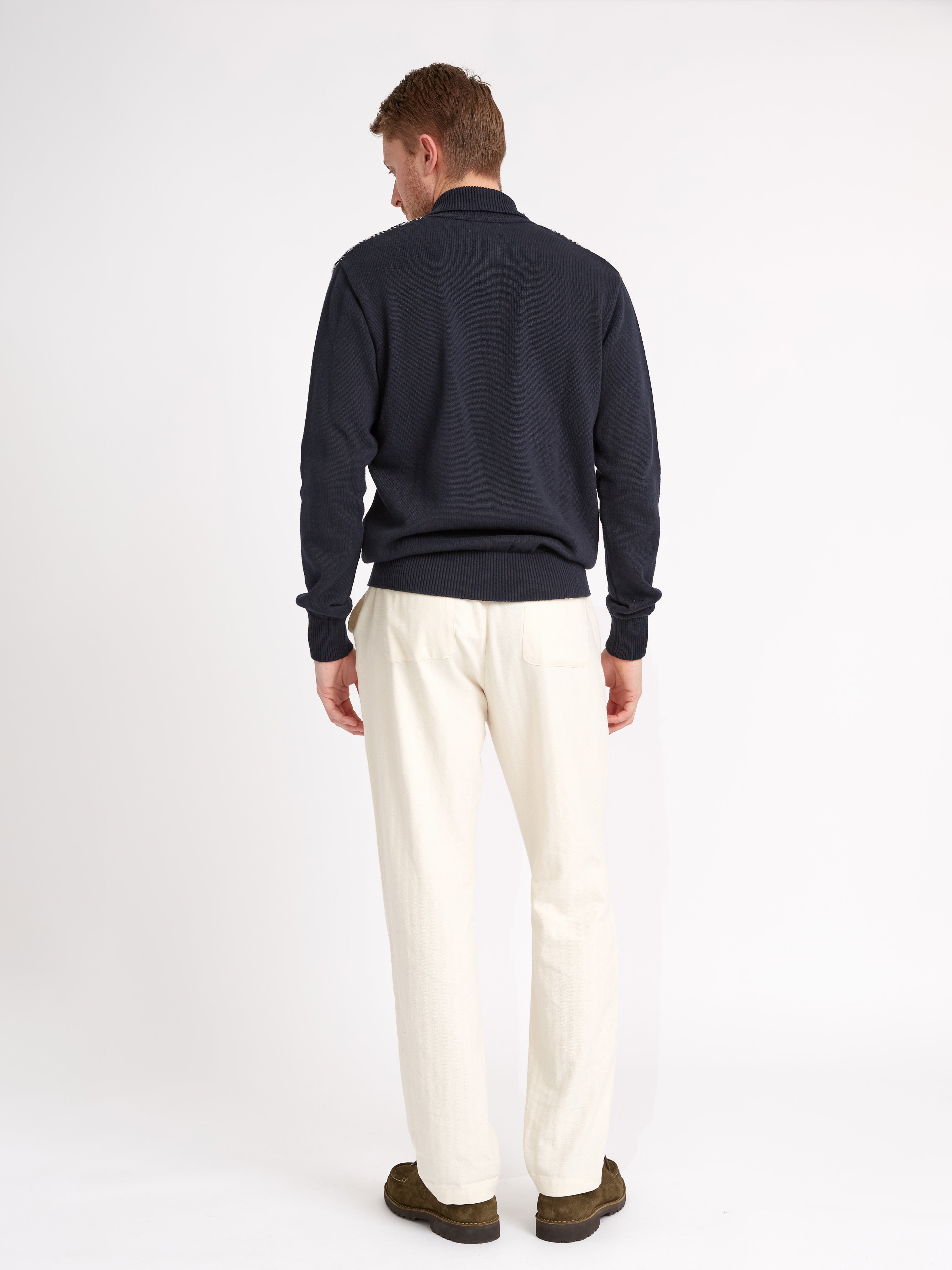  Drawstring Trousers Cairnes Ecru