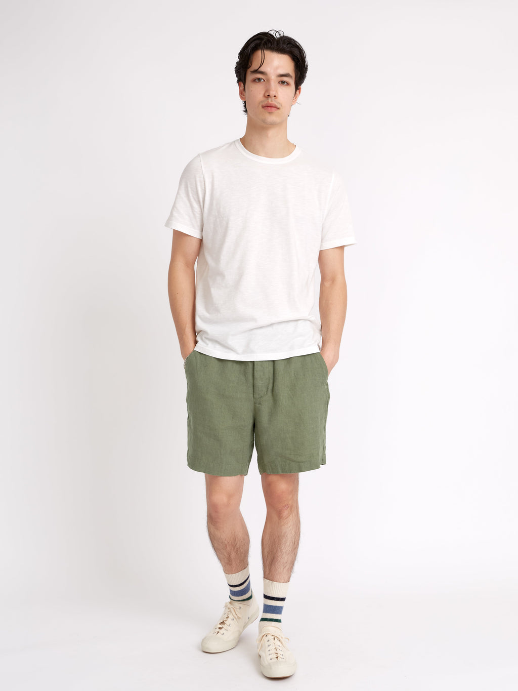 Osborne Drawstring Shorts Coney Green