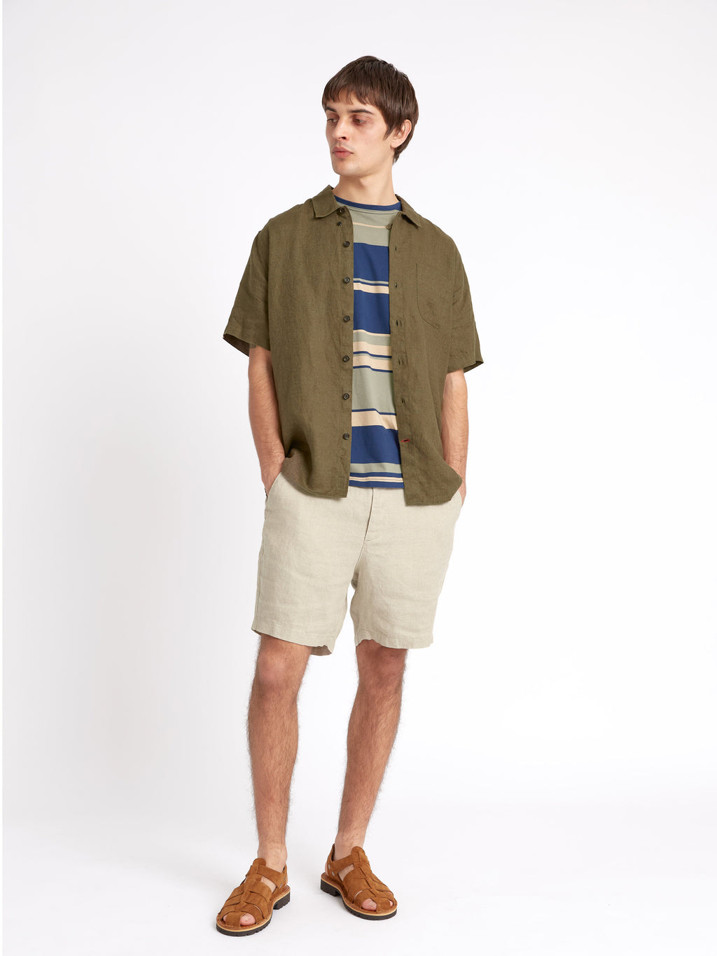  Osborne Drawstring Shorts Coney Sand