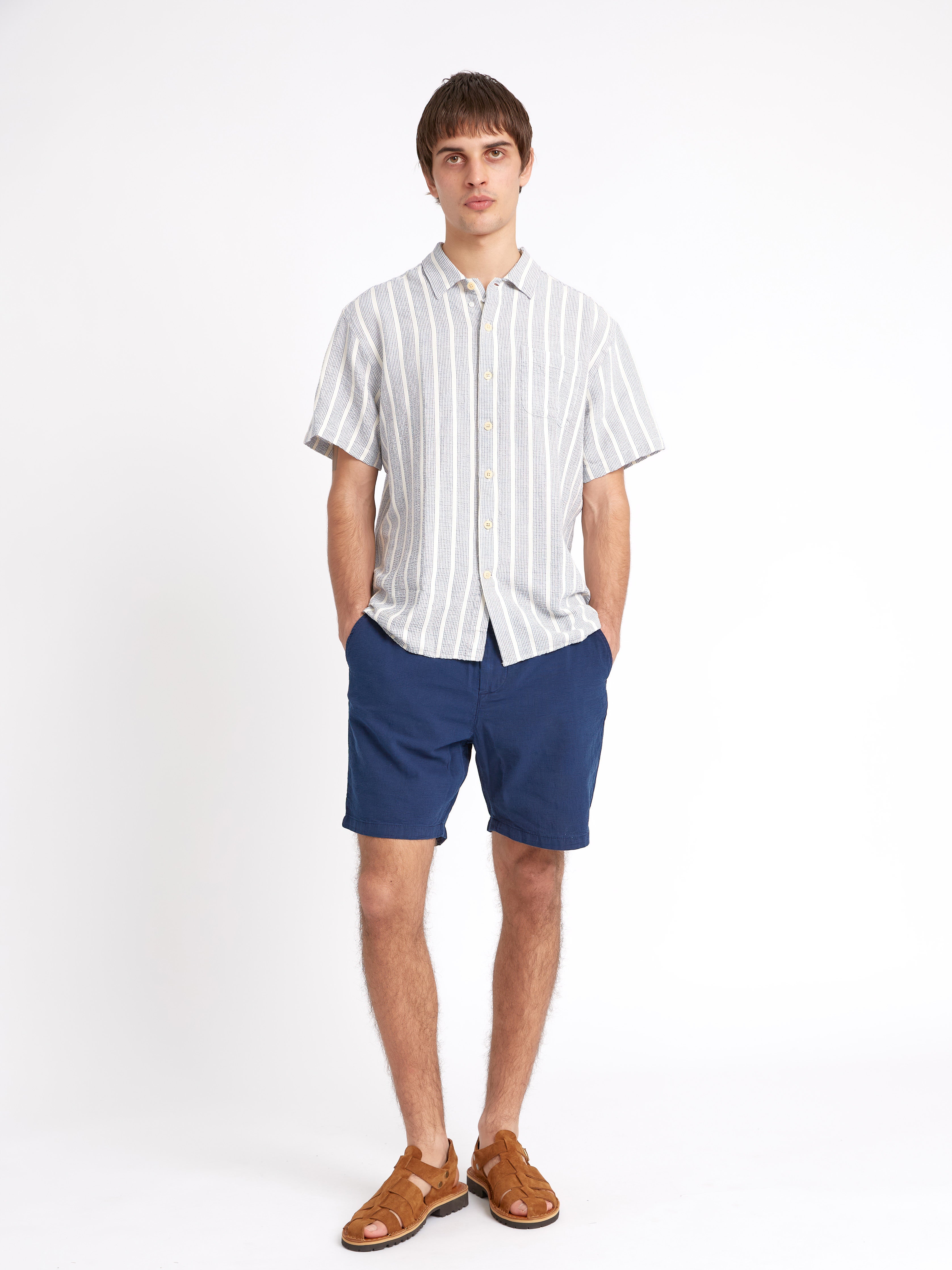  Osborne Drawstring Shorts Kildale Indigo Rinse