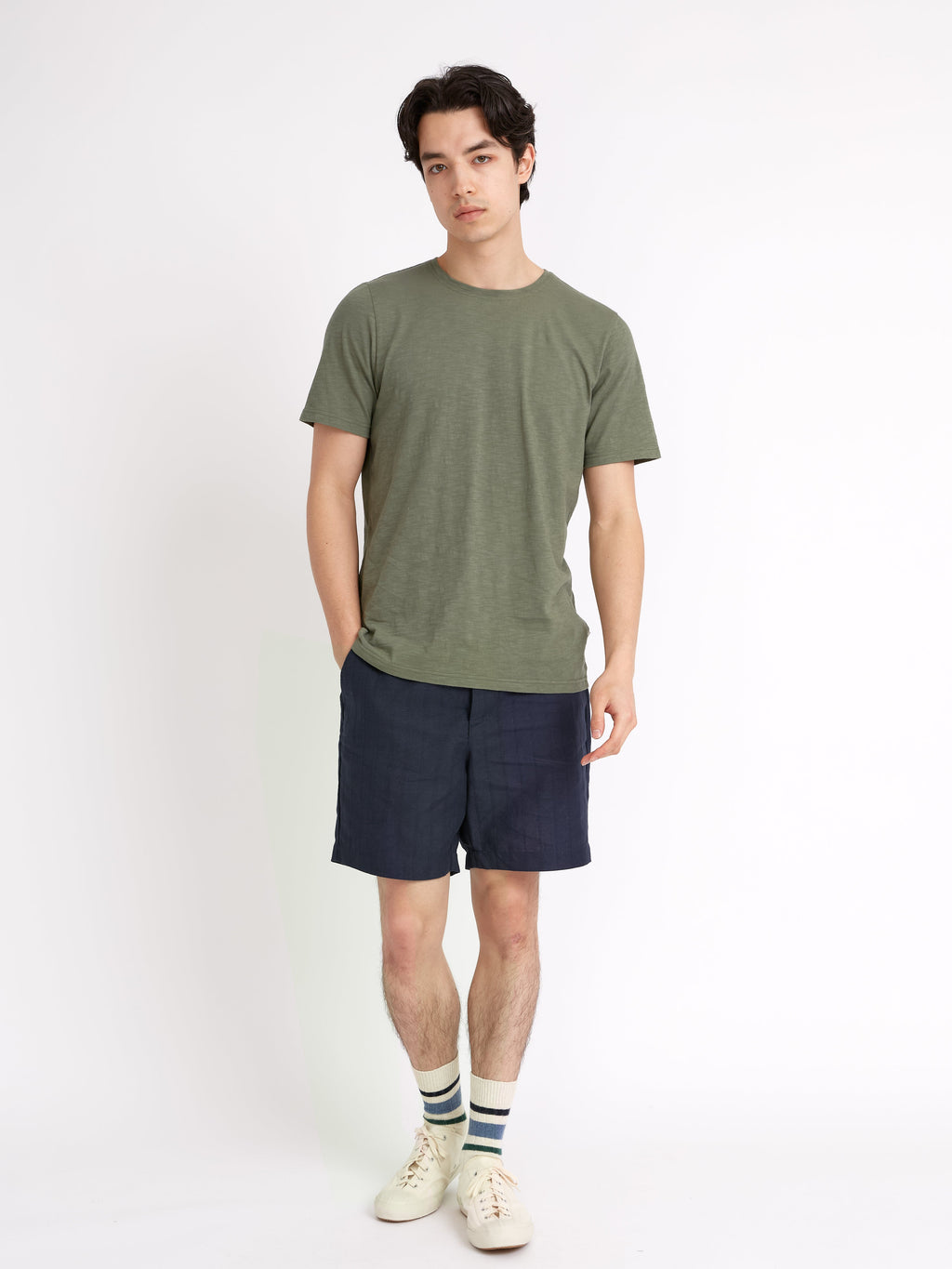  Osborne Drawstring Shorts Dillard Navy