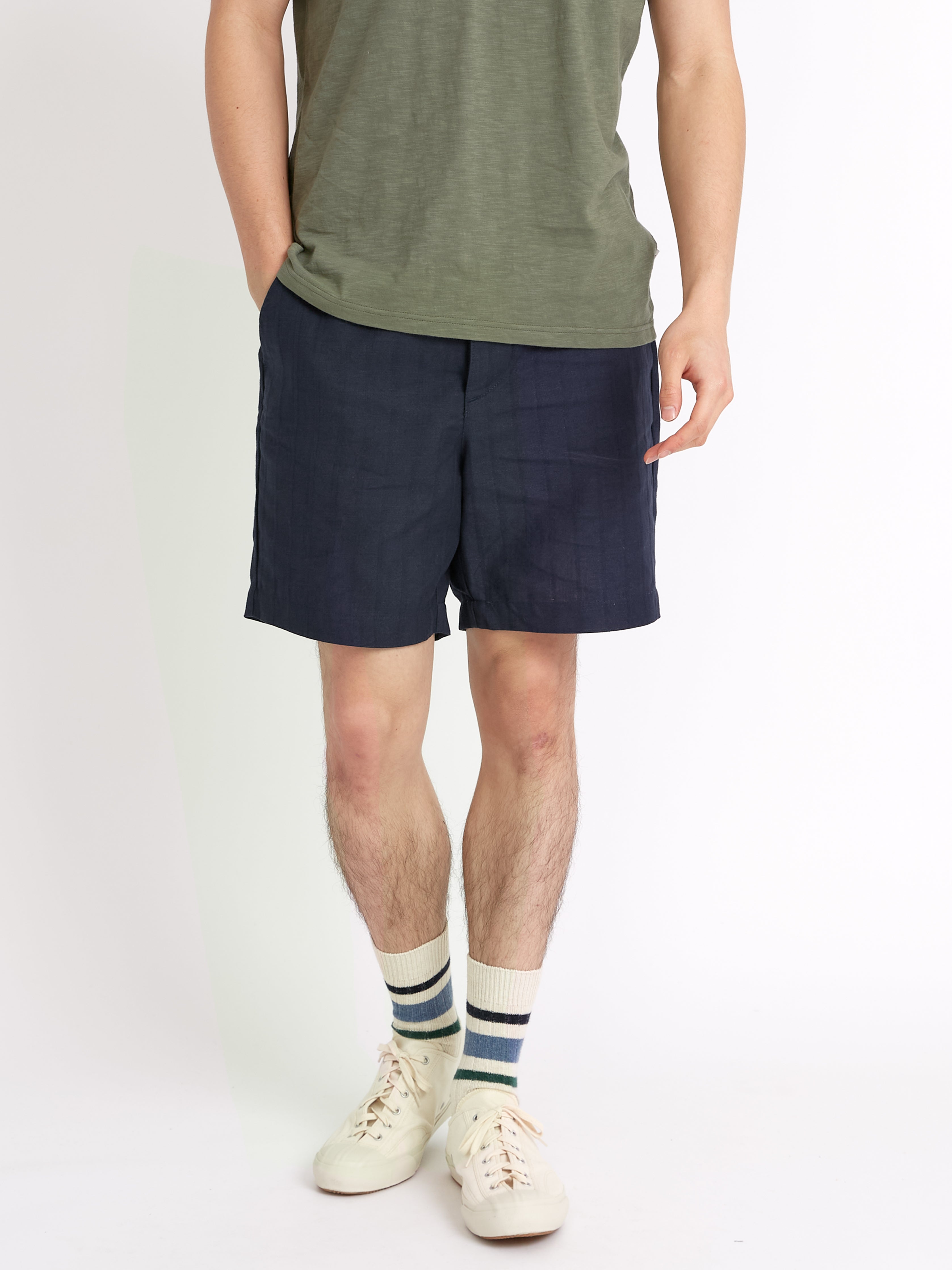  Osborne Drawstring Shorts Dillard Navy