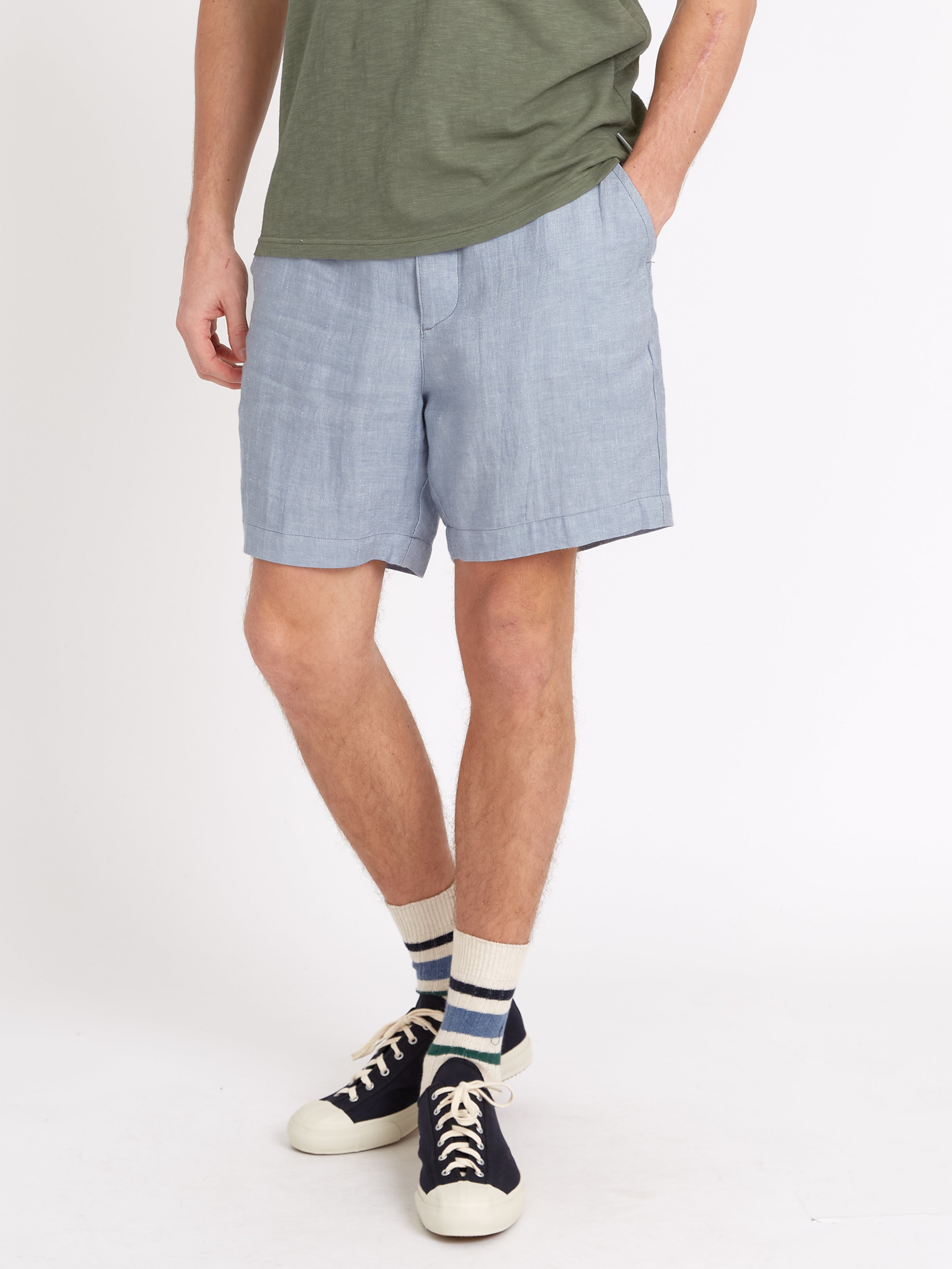  Osborne Drawstring Shorts Drescher Blue