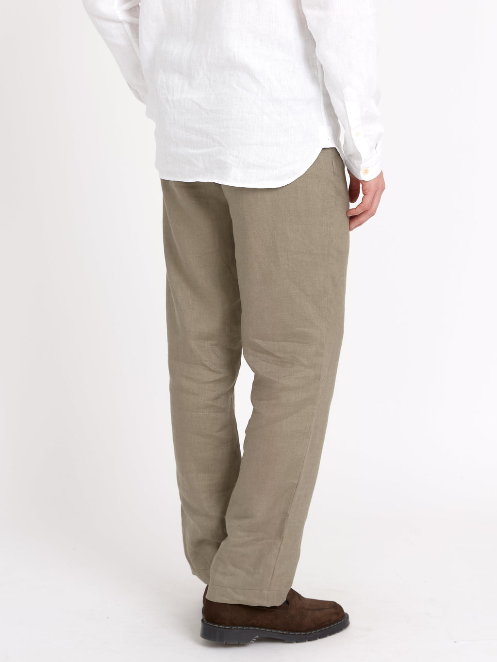  Belted Trousers Padworth Stone