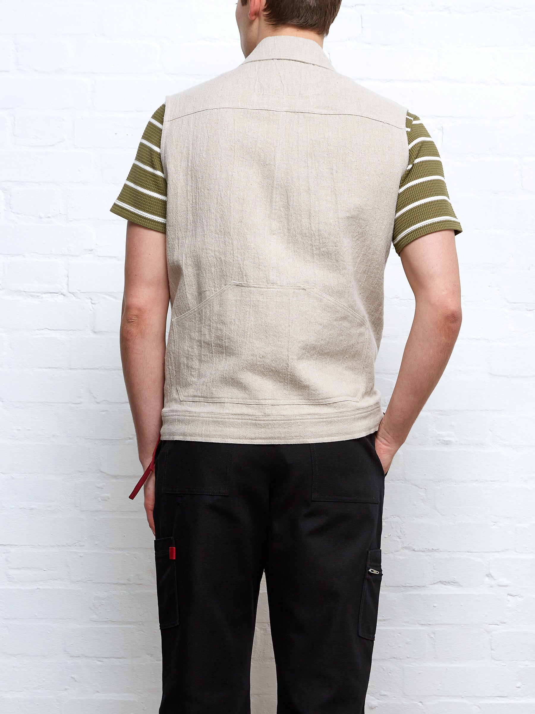  Oliver Spencer X Niwaki Scion Gardening Gilet Bruton Beige