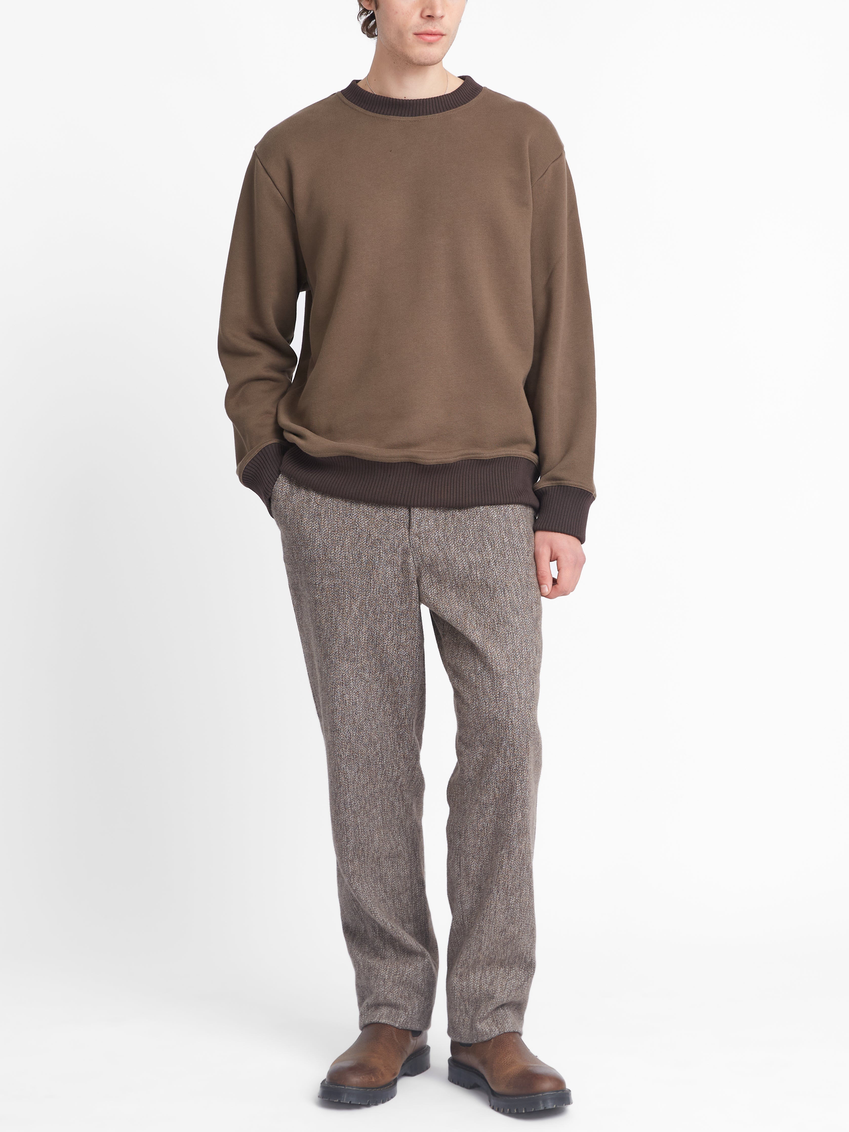  Heavyweight Sweatshirt Rosebank Khaki