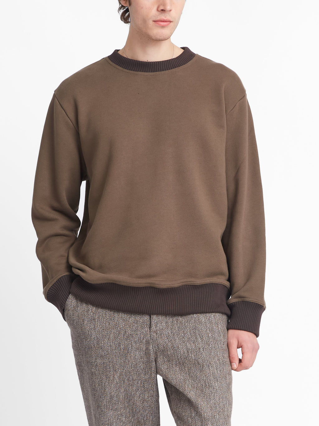  Heavyweight Sweatshirt Rosebank Khaki