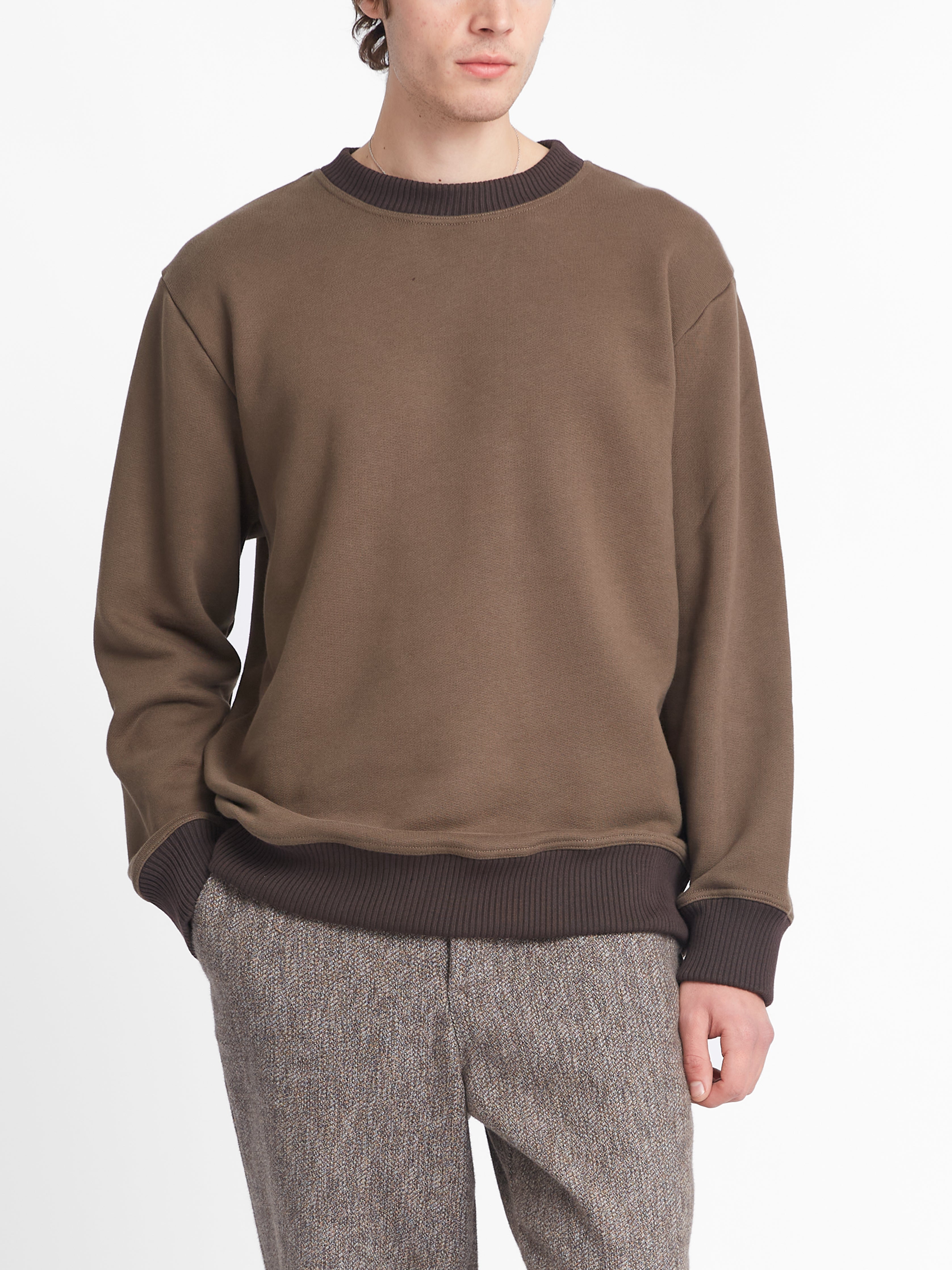  Heavyweight Sweatshirt Rosebank Khaki