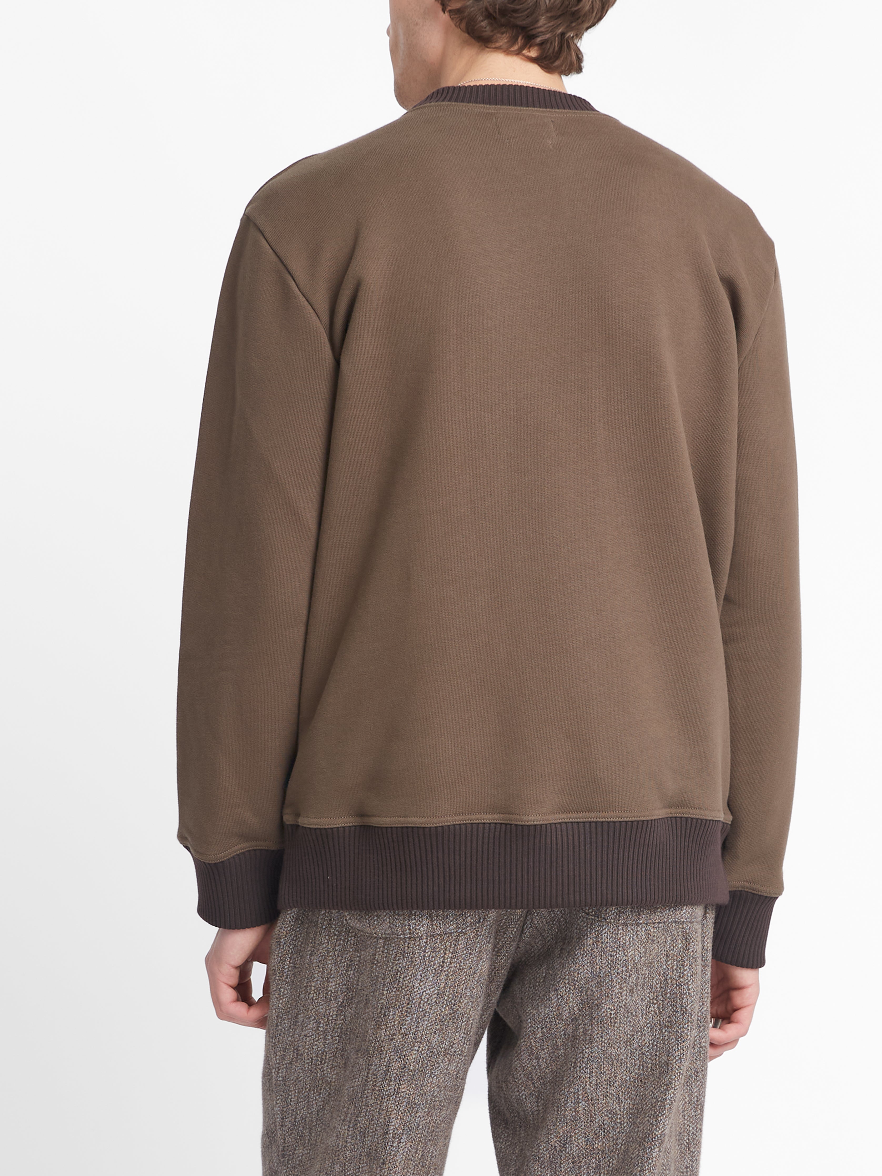  Heavyweight Sweatshirt Rosebank Khaki