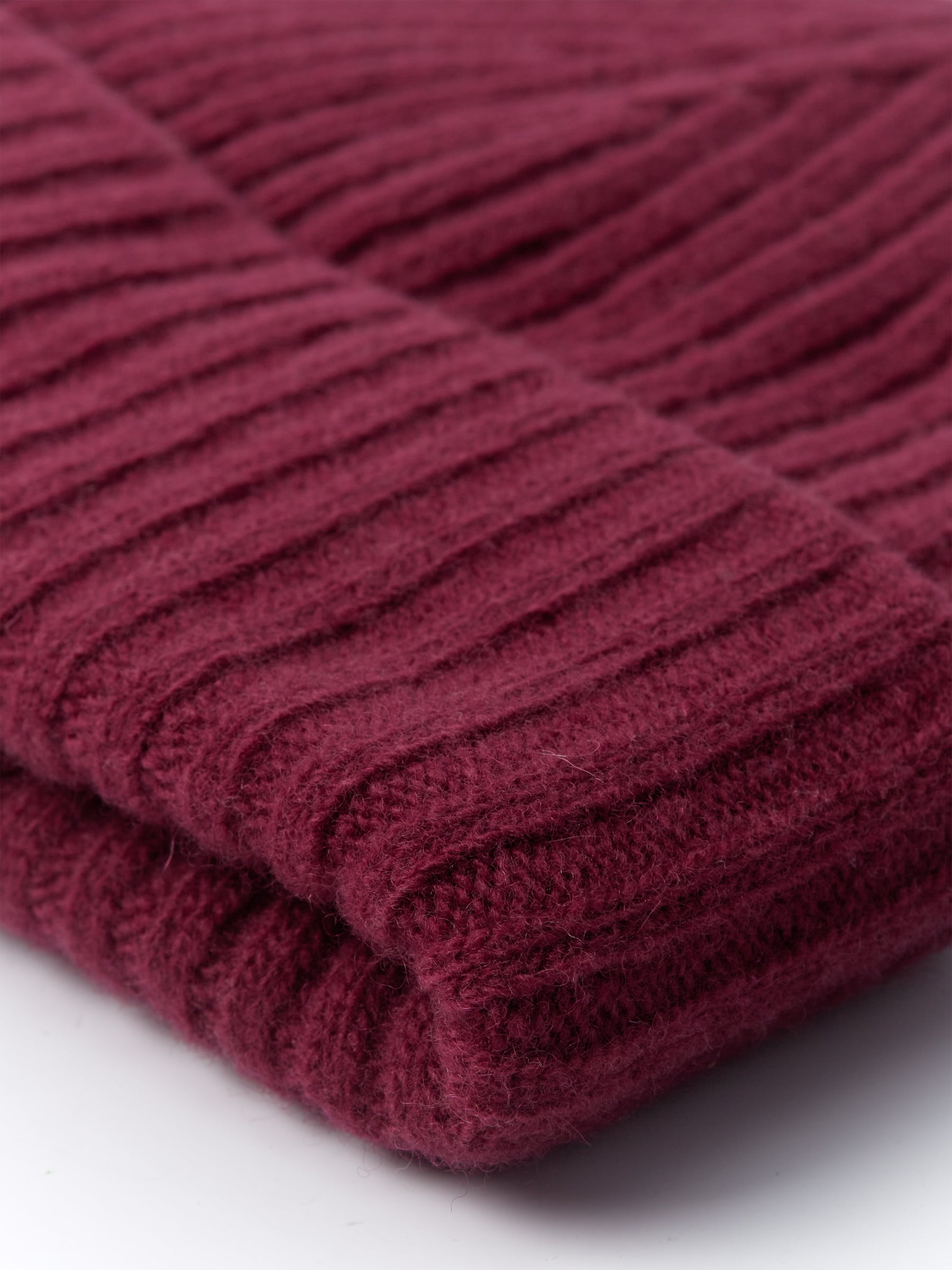  Dock Hat Rib Berry Red