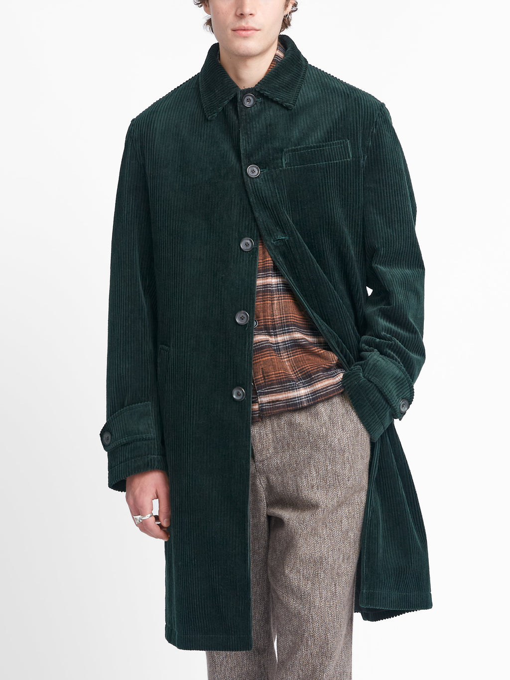  Grandpa Coat Melrose Cord Green