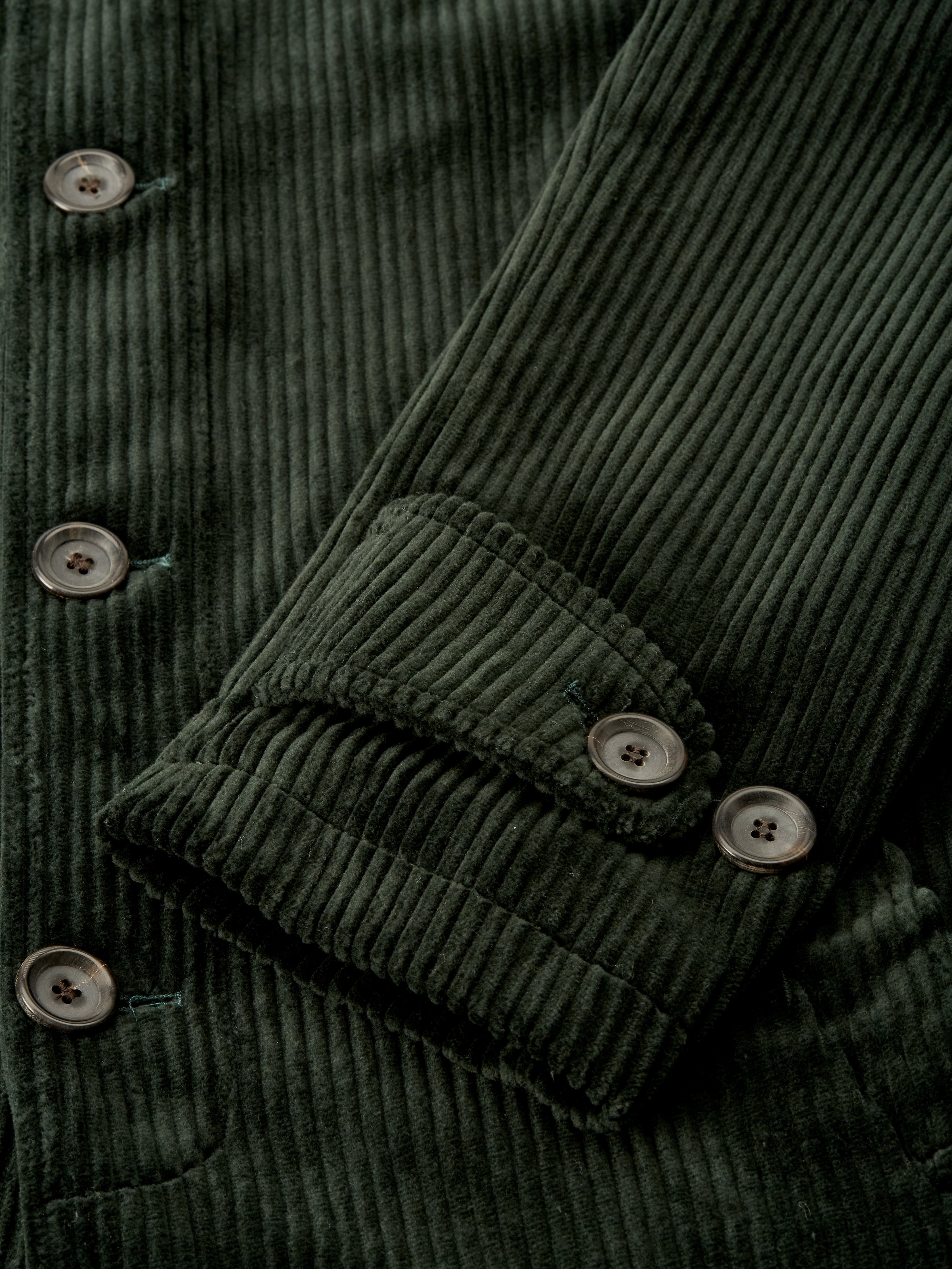  Grandpa Coat Melrose Cord Green