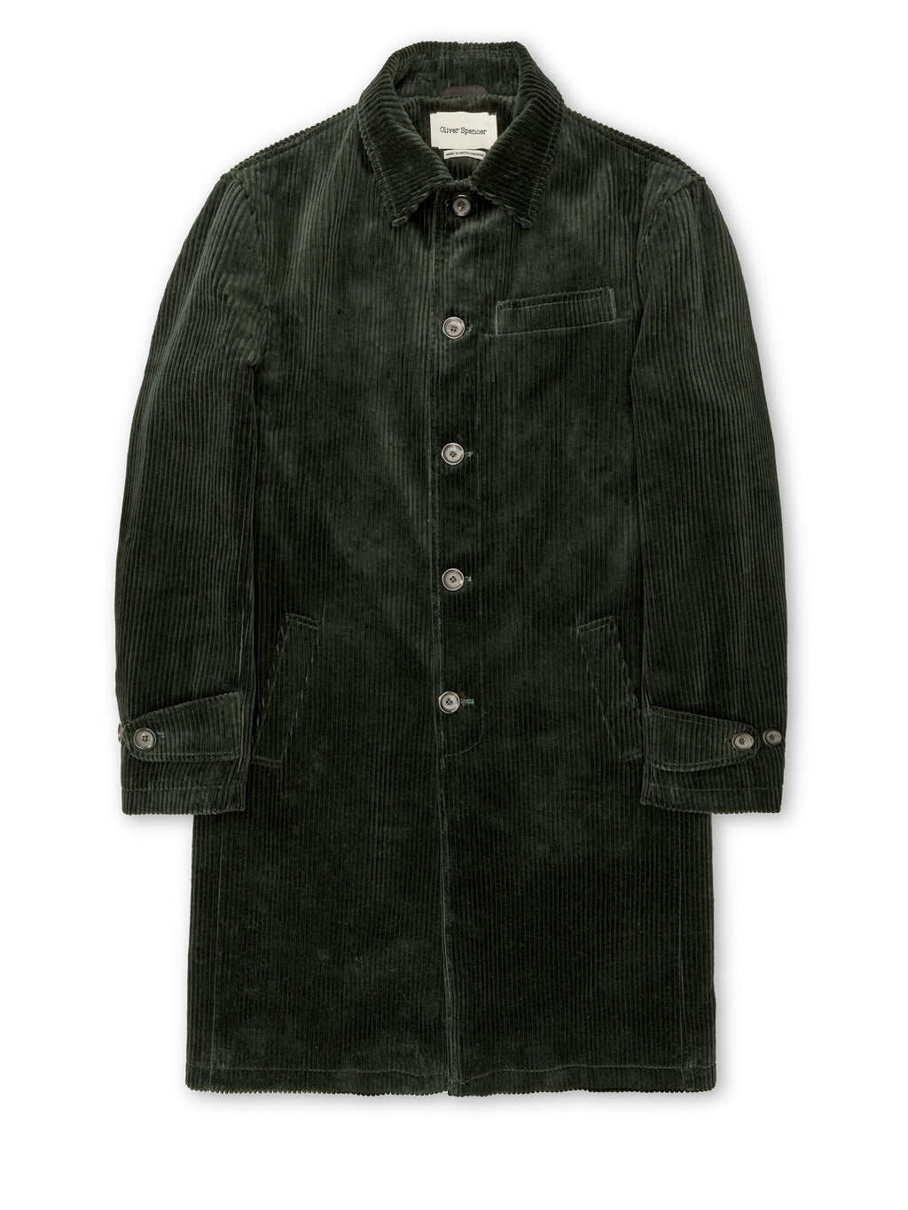  Grandpa Coat Melrose Cord Green