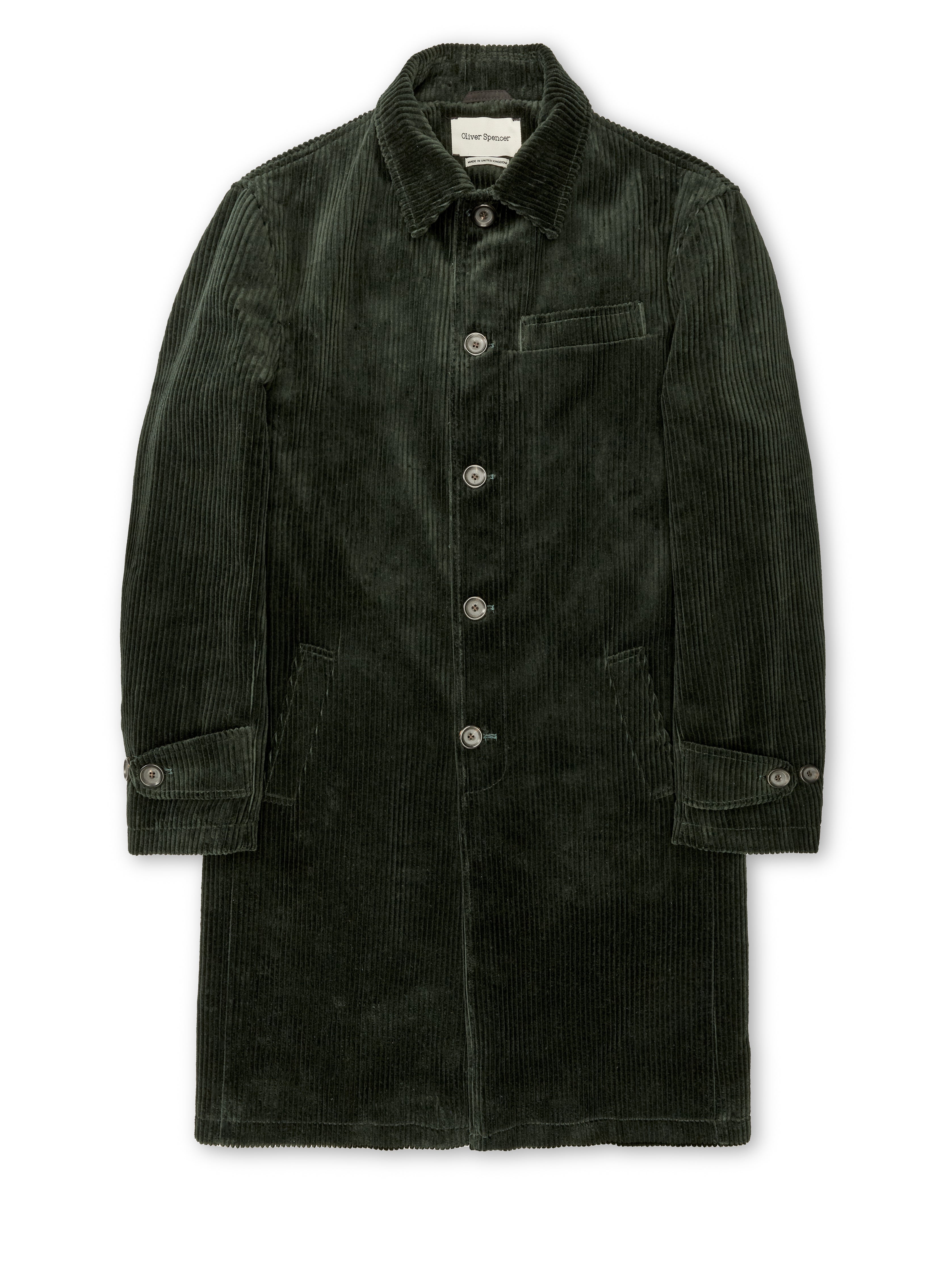  Grandpa Coat Melrose Cord Green
