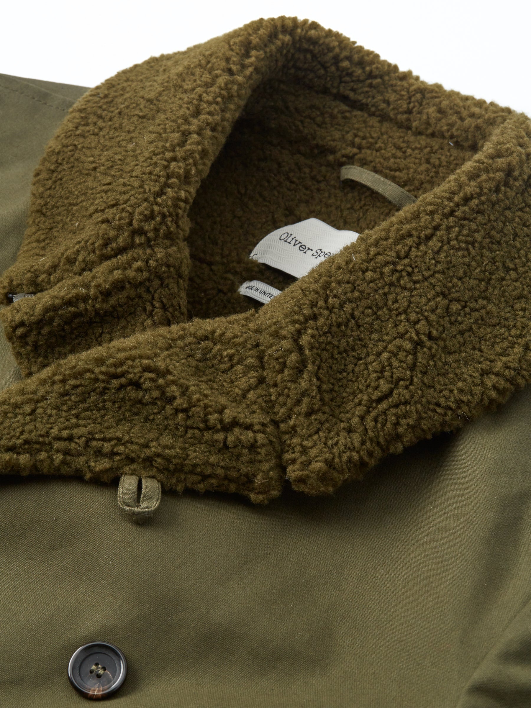  Newington Coat Barwell Canvas Green