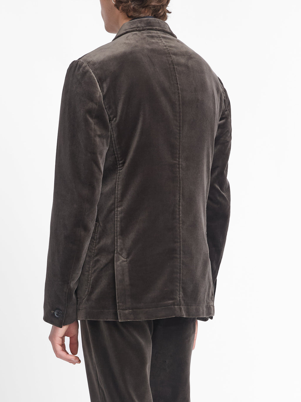  Mansfield Jacket Velvet Mole Grey