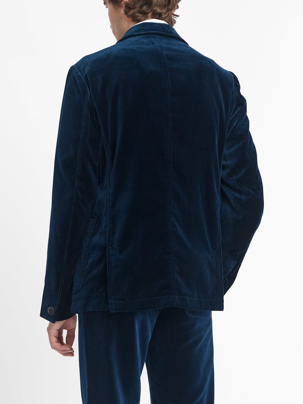  Mansfield Jacket Velvet Sapphire Blue