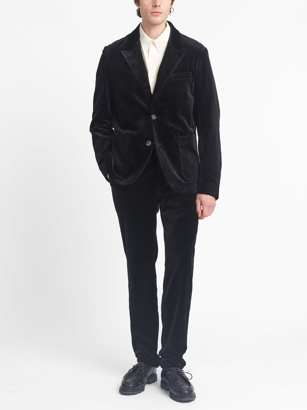  Black Velvet Mansfield Suit