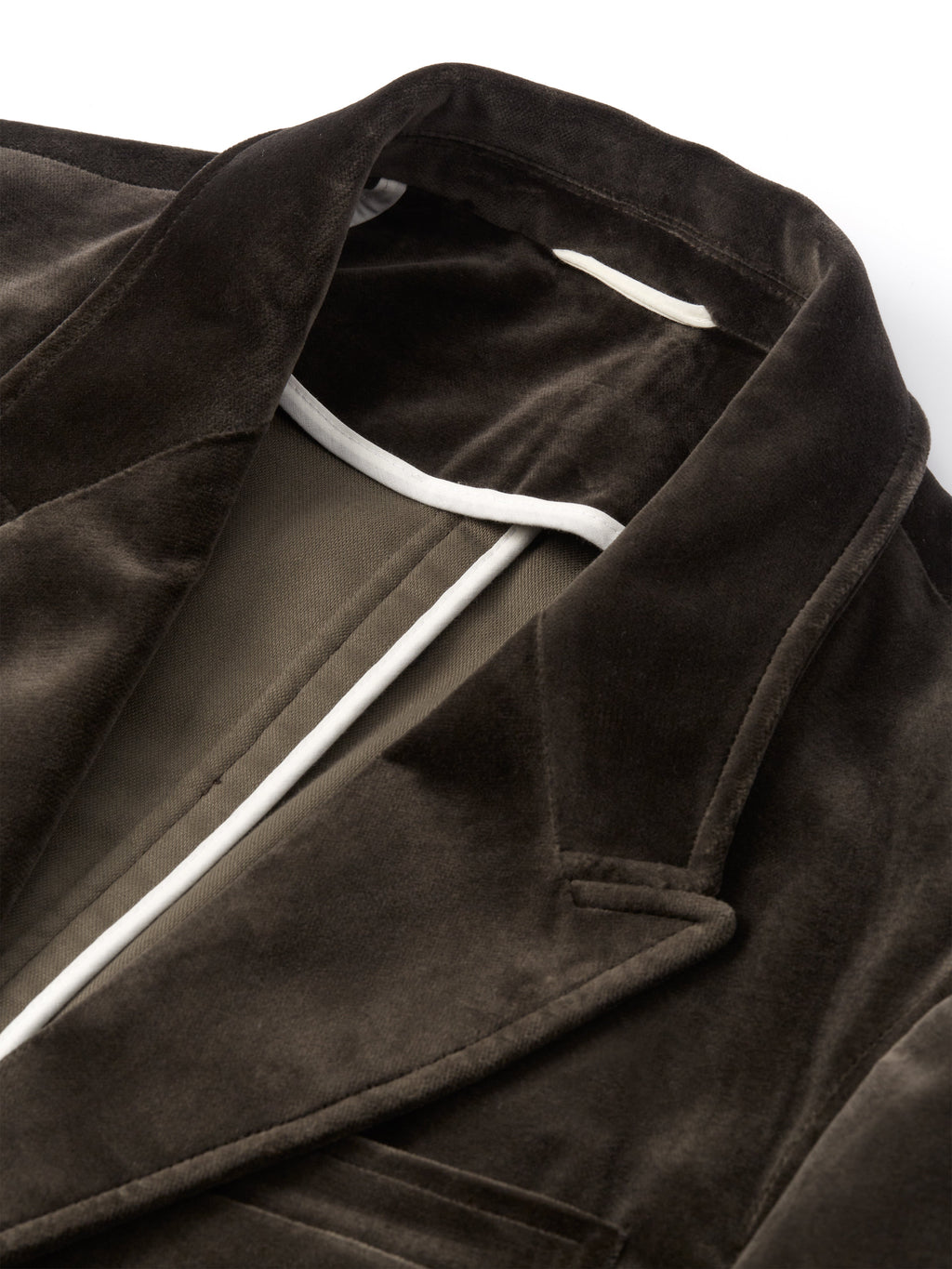  Mansfield Jacket Velvet Mole Grey