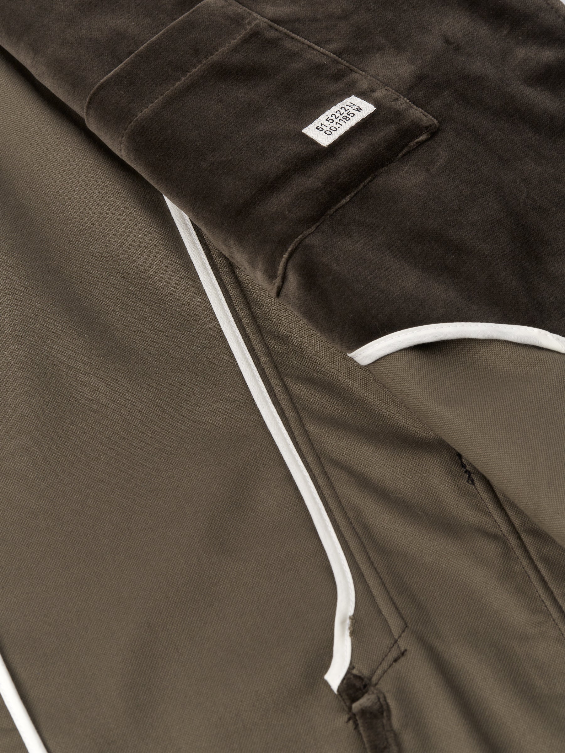  Mansfield Jacket Velvet Mole Grey