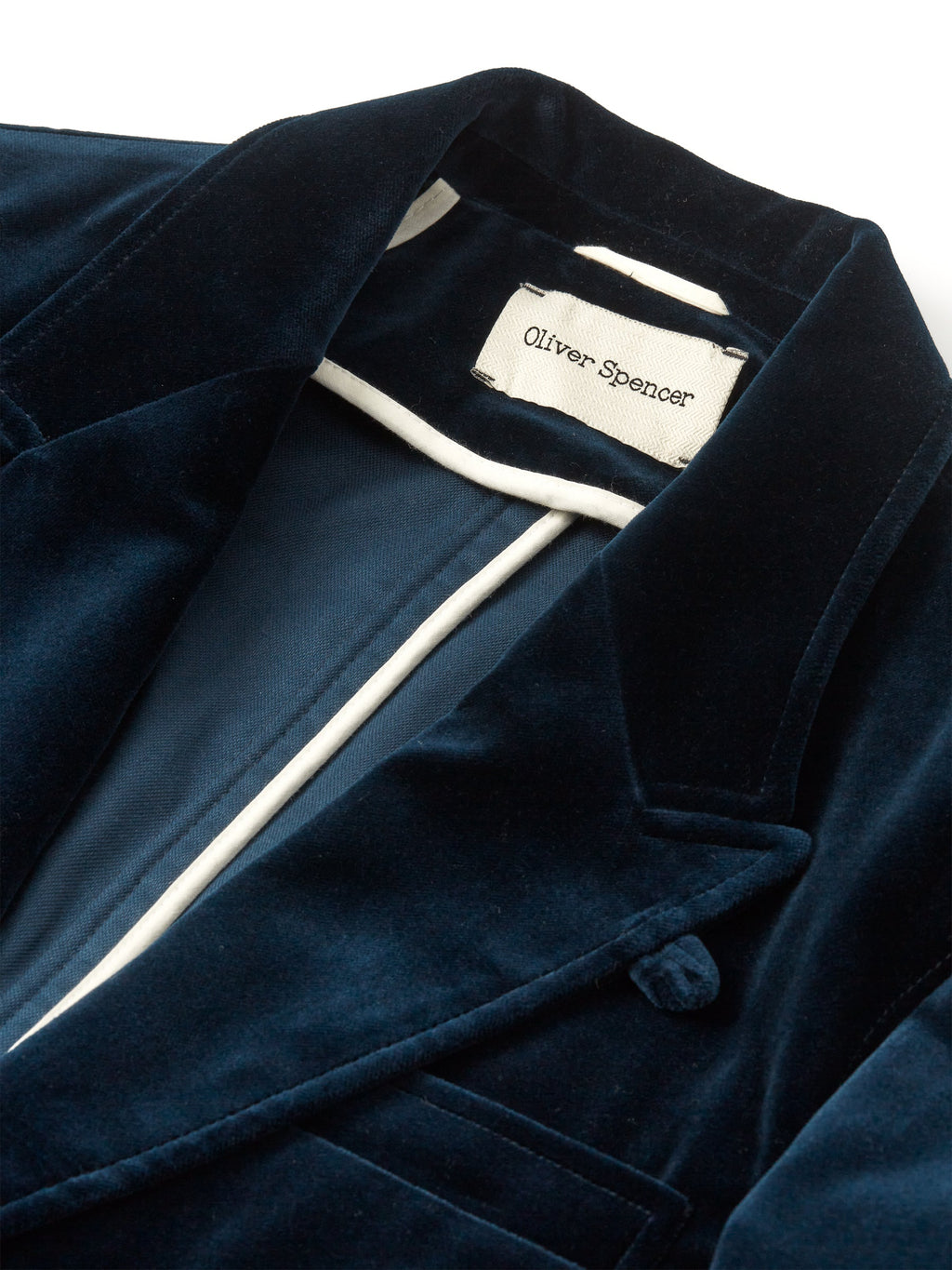  Sapphire Blue Velvet Mansfield Suit