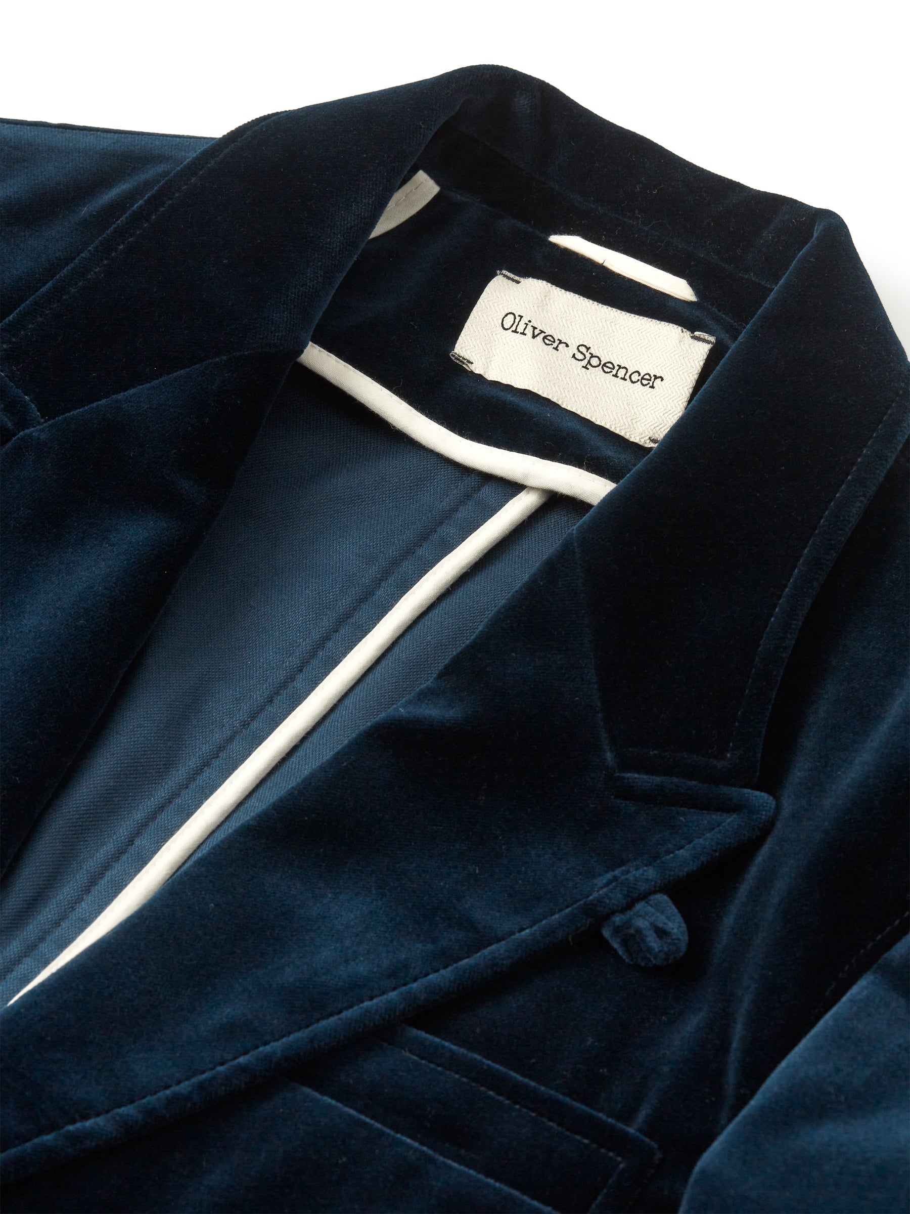  Sapphire Blue Velvet Mansfield Suit