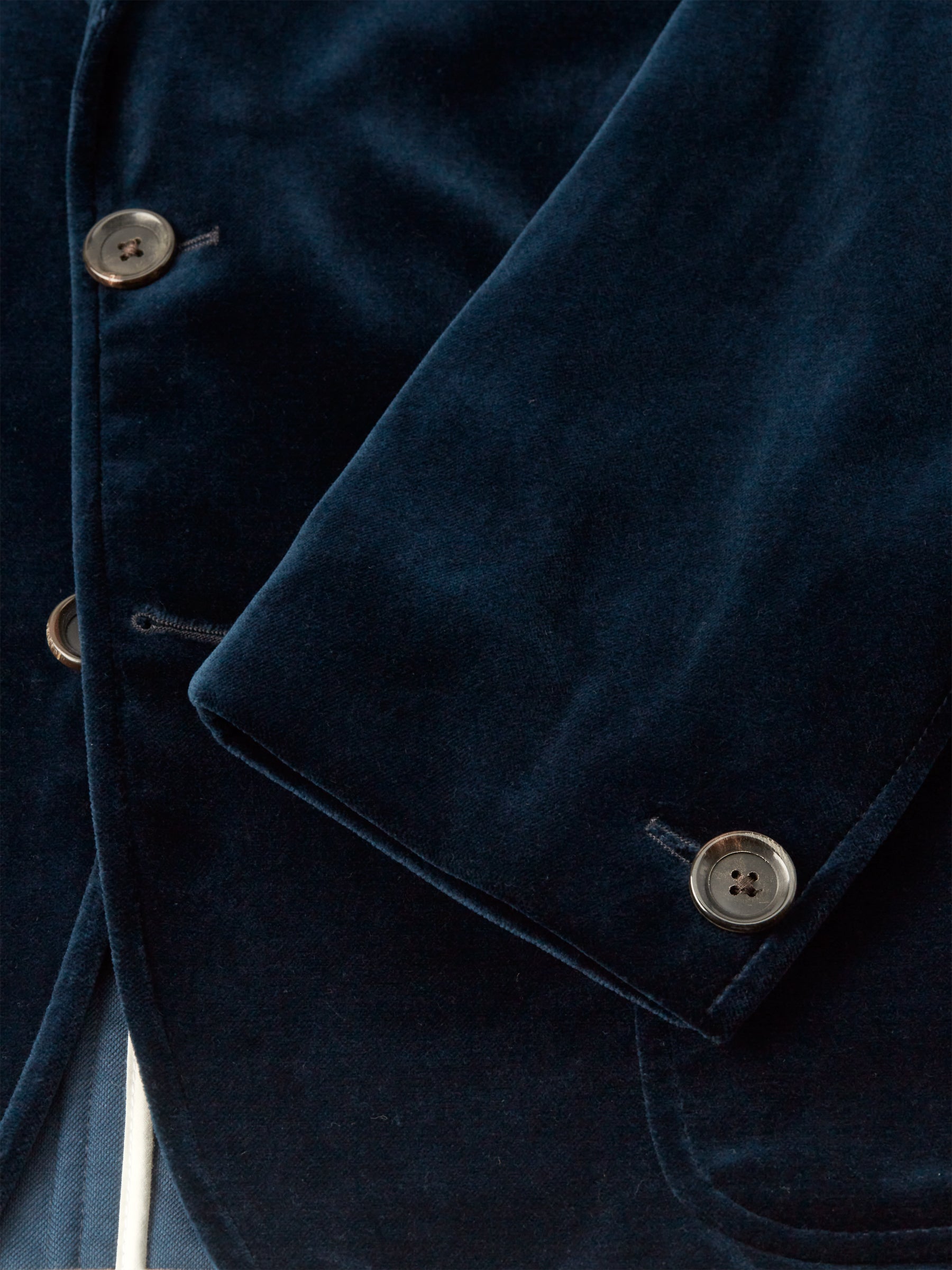  Sapphire Blue Velvet Mansfield Suit