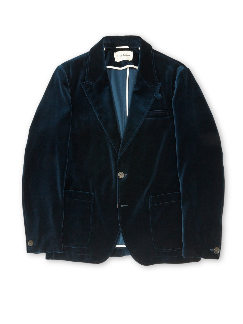  Mansfield Jacket Velvet Sapphire Blue