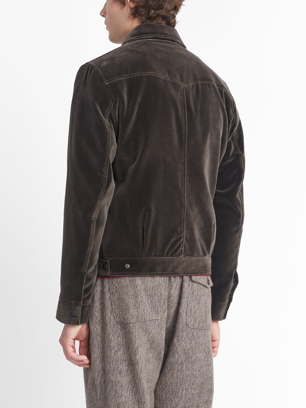  Norton Jacket Velvet Mole Grey