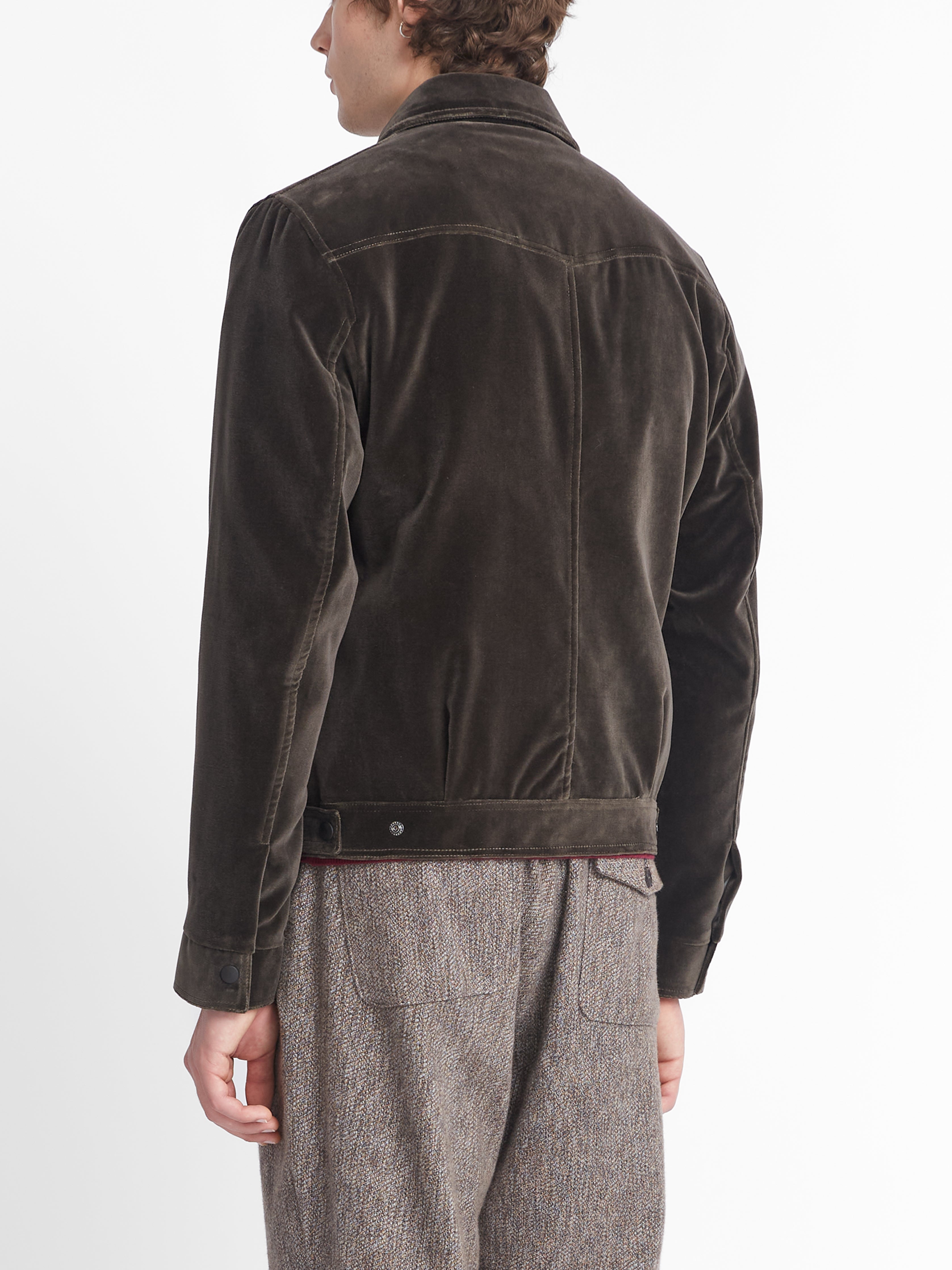  Norton Jacket Velvet Mole Grey