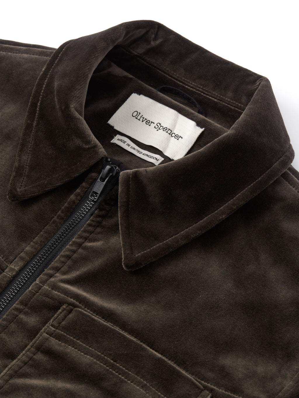  Norton Jacket Velvet Mole Grey