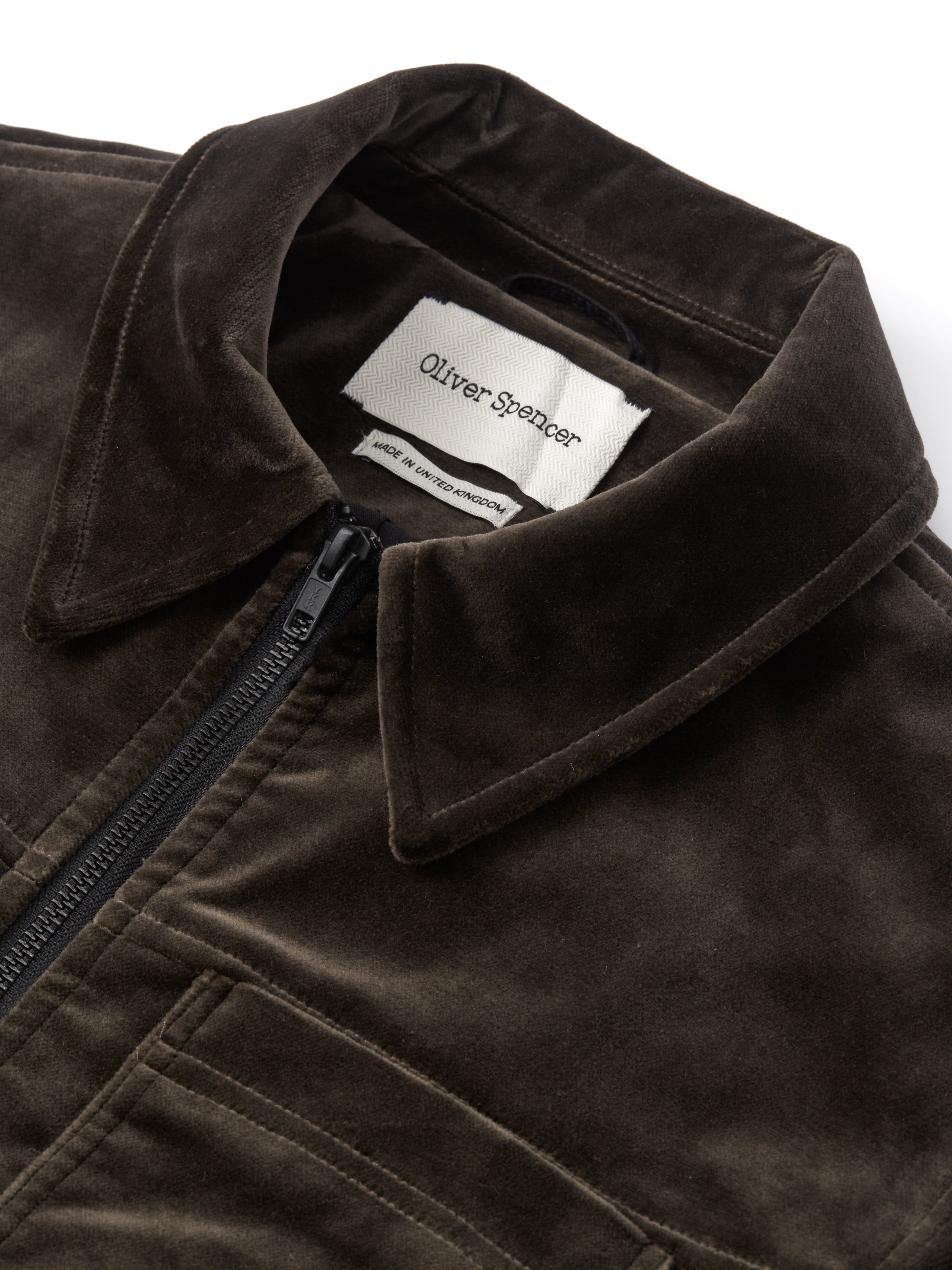  Norton Jacket Velvet Mole Grey
