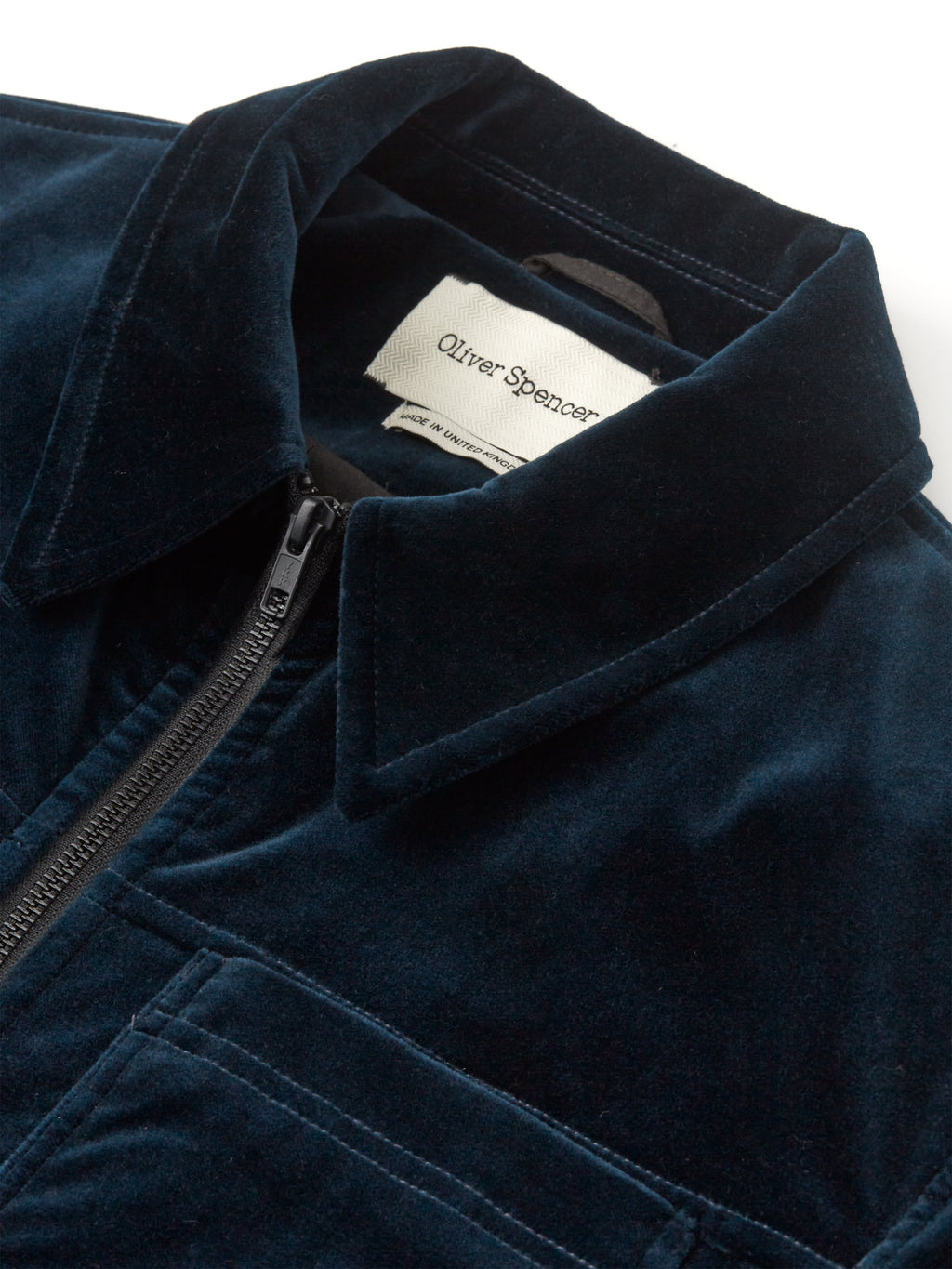  Norton Jacket Velvet Sapphire Blue