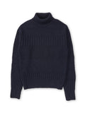  Talbot Roll Neck Jumper Bonham Navy