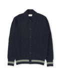  Britten Knitted Cardigan Greeves Navy