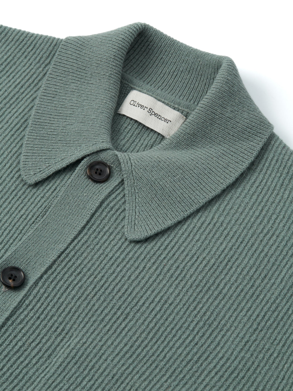  Britten Knitted Cardigan Greeves Sea Green