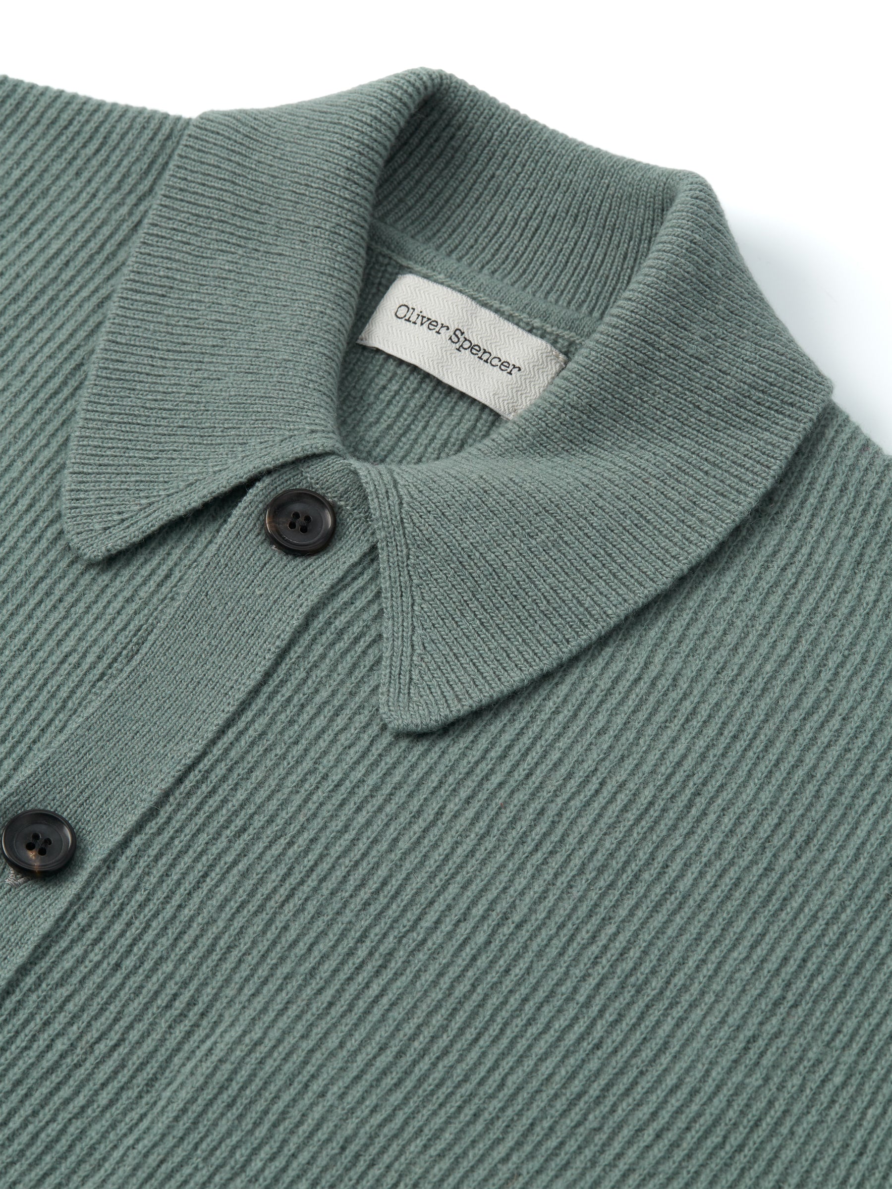  Britten Knitted Cardigan Greeves Sea Green