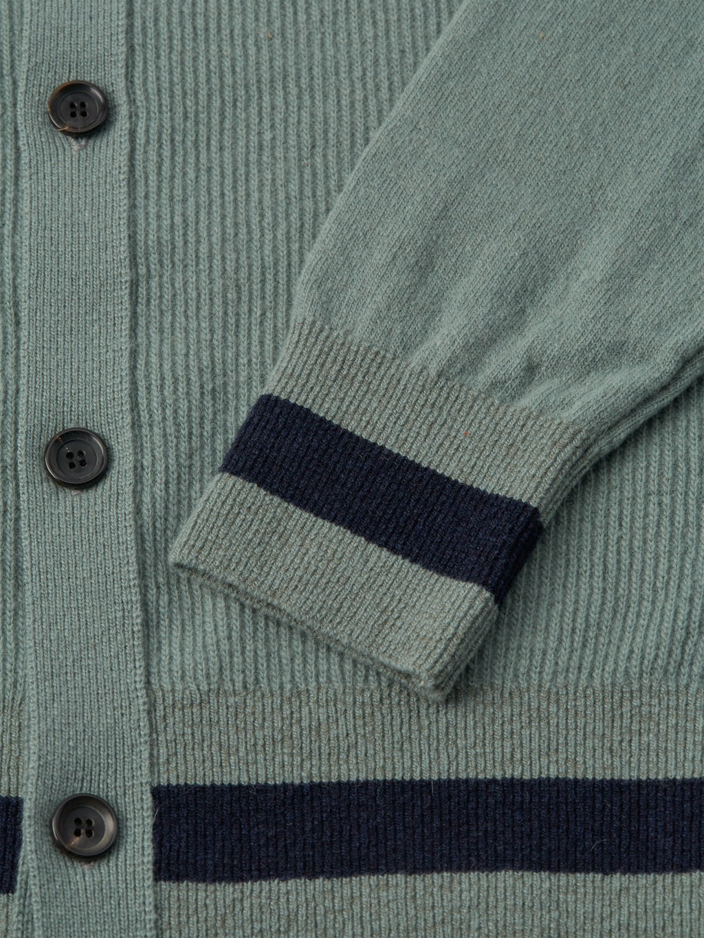  Britten Knitted Cardigan Greeves Sea Green