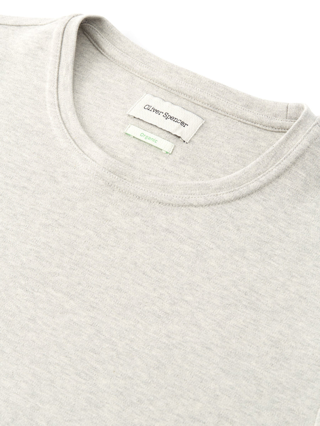  Heavy Long Sleeve Plain T-Shirt Tavistock Grey