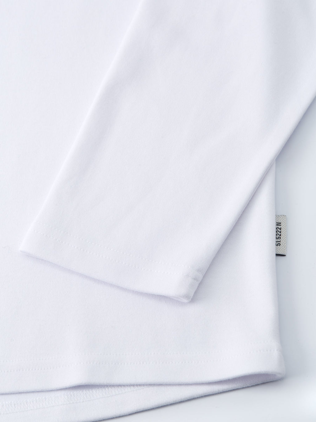  Heavy Long Sleeve Plain T-Shirt Tavistock White