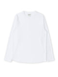  Heavy Long Sleeve Plain T-Shirt Tavistock White